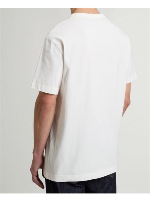 cotton logo t-shirt WOOLRICH | CFWOTE2012MRUT5334.8270